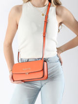 Cross Body Tas Valentino Oranje flap re VBS8ZT10-vue-porte